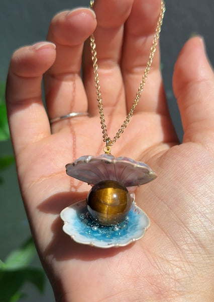 Seashell car charms