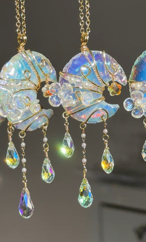 Aura Opalite moon