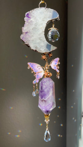 Amethyst Moon and Butterfly Pre order