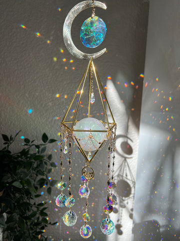 11. Aura Calcite sphere