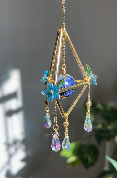 Floral Mini Hanging sphere Car suncatchers