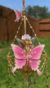 00. Floral Butterfly Suncatcher Pre order