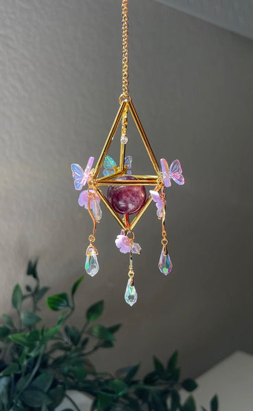 New Mini butterfly Floral Suncatcher